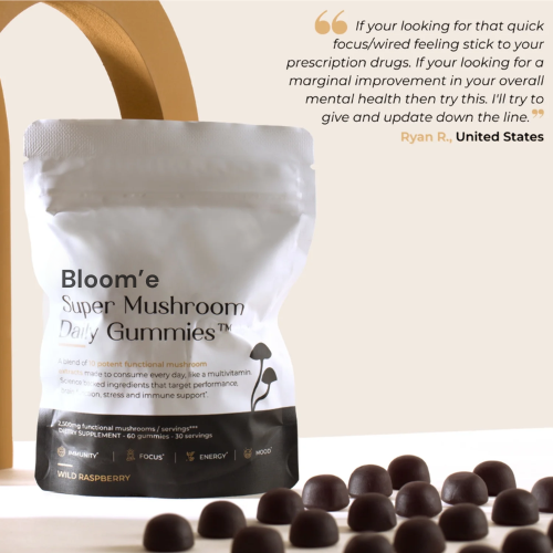 Bloom'e Super Mushroom Gummies